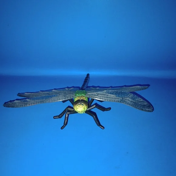 Dragonfly Plastic Figurine Smithsonian Safari Ltd. 1994 Vintage Realistic Toy - Picture 2 of 15